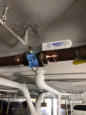 Copper pipe repair and valve work for Water Line Repair in Flint